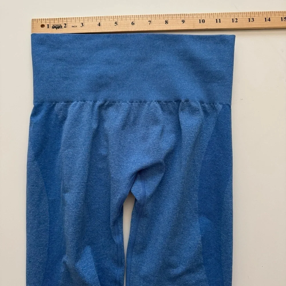 NVGTN Ocean Blue Curve Seamless Leggings Women’s size Small